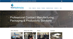 Desktop Screenshot of callprosolutions.com